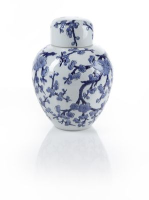 Cherry Blossom Ginger Jar
